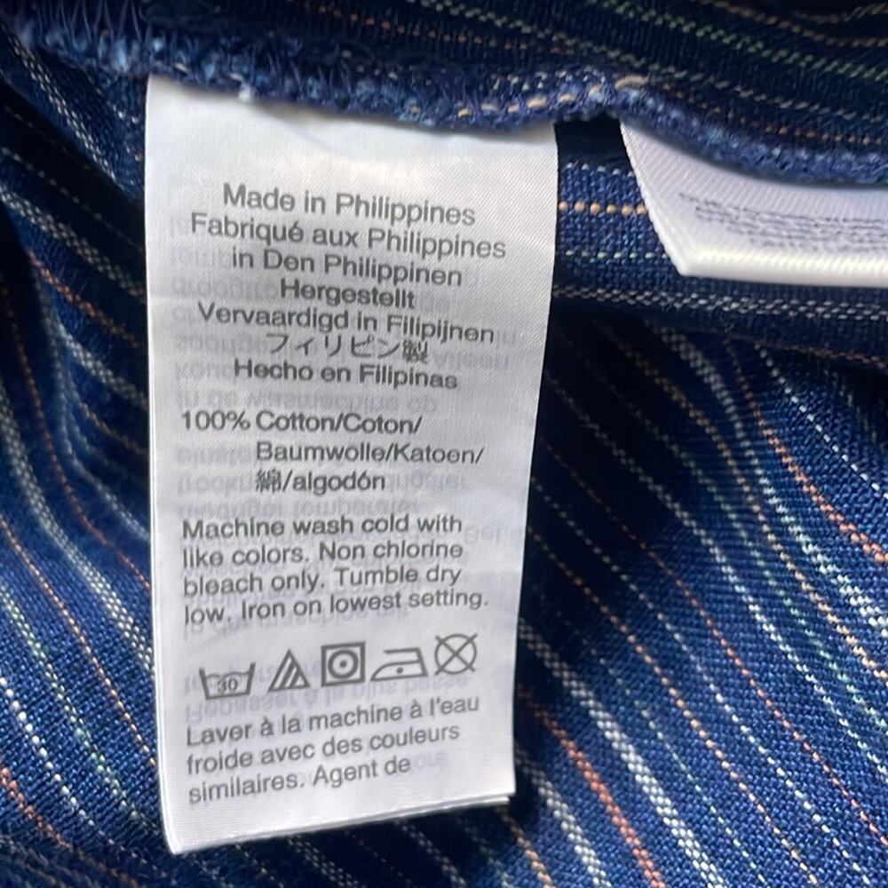 Madewell Courier Button-Back Shirt in Cecile Stripe - Picture 15 of 15
